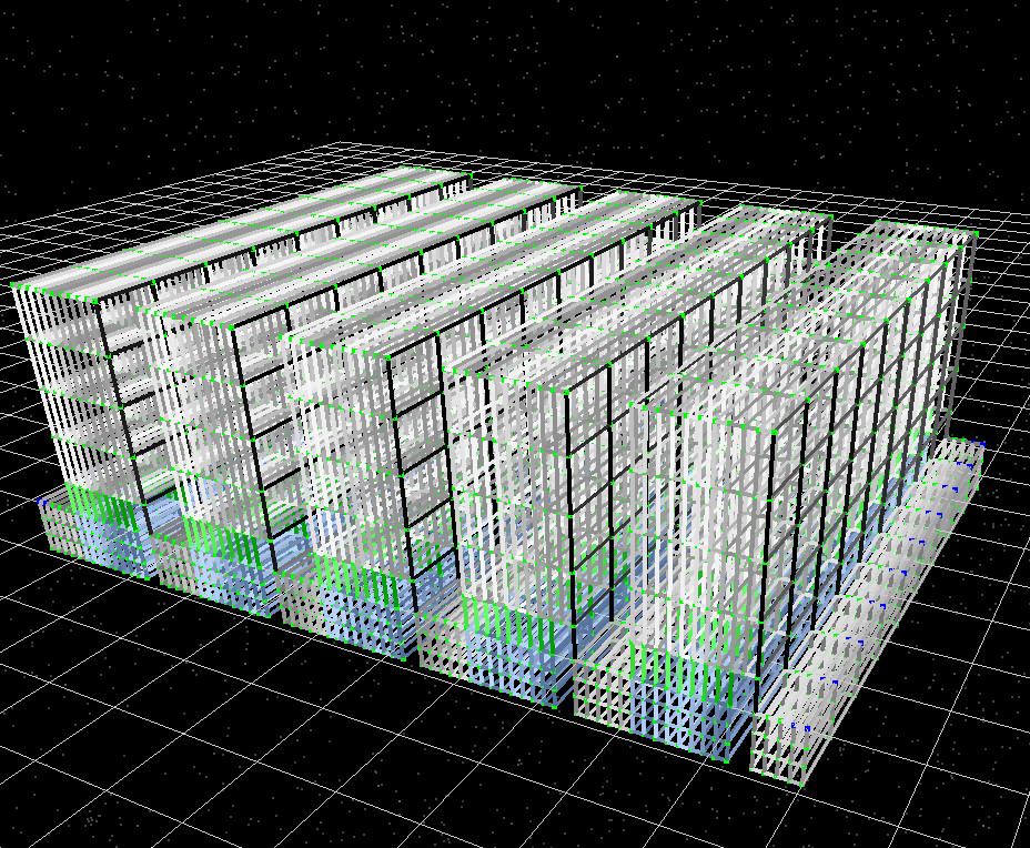 Example module-scale simulation built using the circuit solver