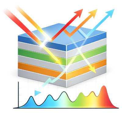 Coherent thin-film optics using the transfer-matrix method