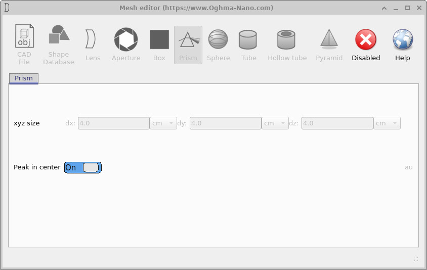 网格编辑器窗口显示复杂网格已禁用。