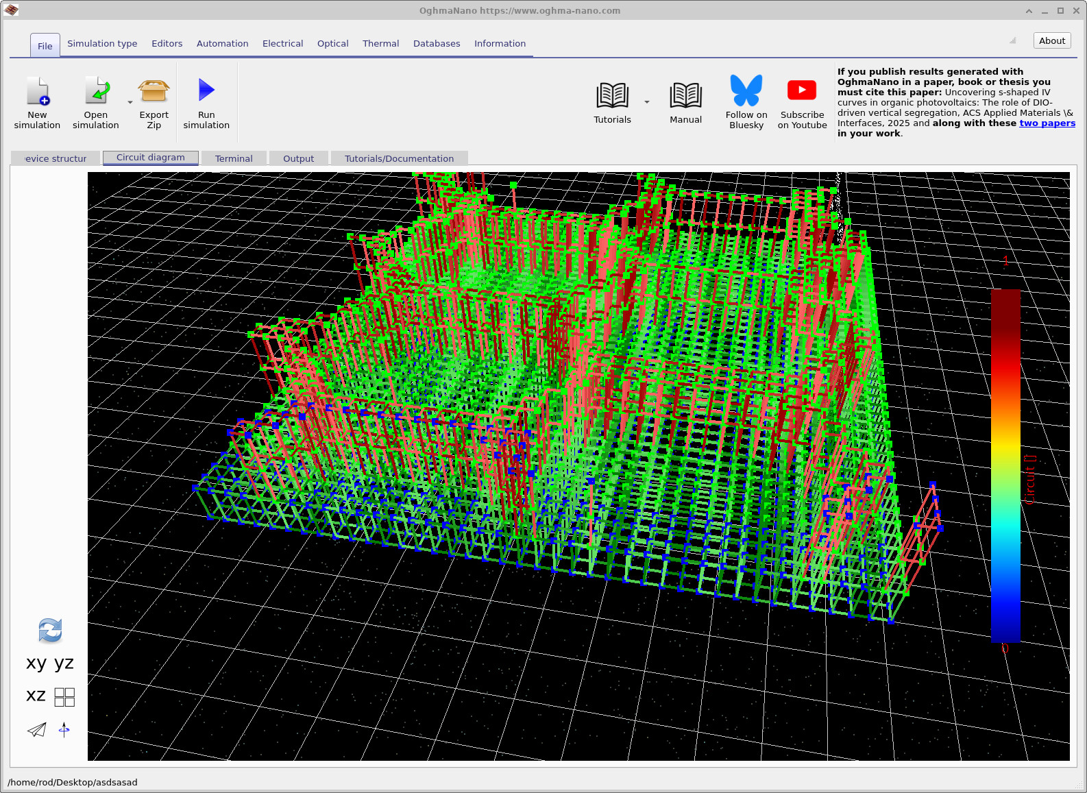电路图放大视图，显示提取节点